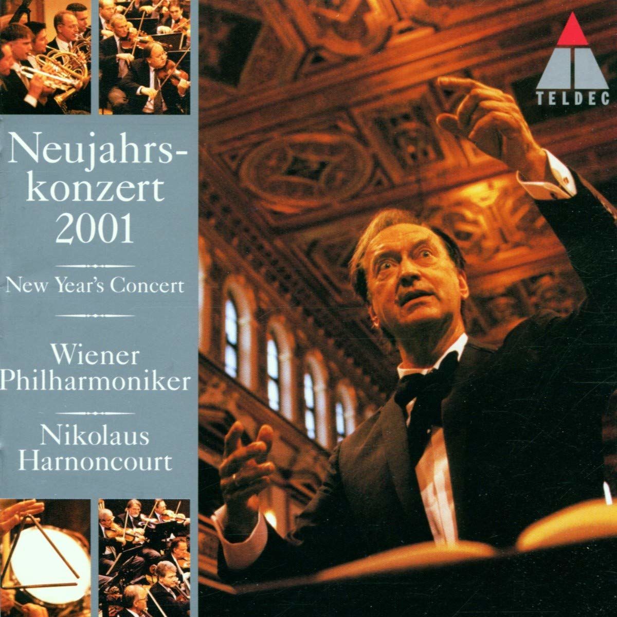 NEUJAHRSKONZERT 2001 - WIENER PHILHARMONIKER HARNONCOURT (2 CD) (2001)