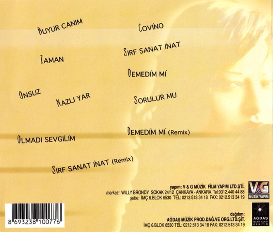 BENDENİZ - DEMEDİM Mİ (CD) (2003)