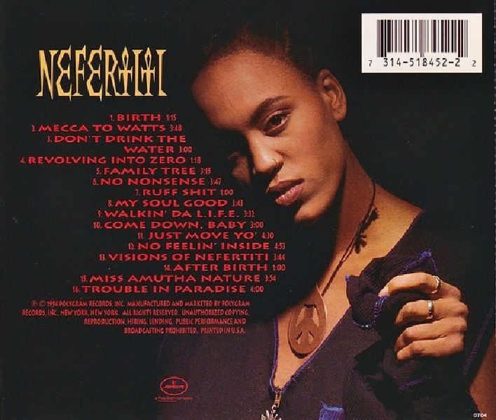 NEFERTITI - L.I.F.E. (LIVING IN FEAR OF EXTINCTION) (CD) (1994)