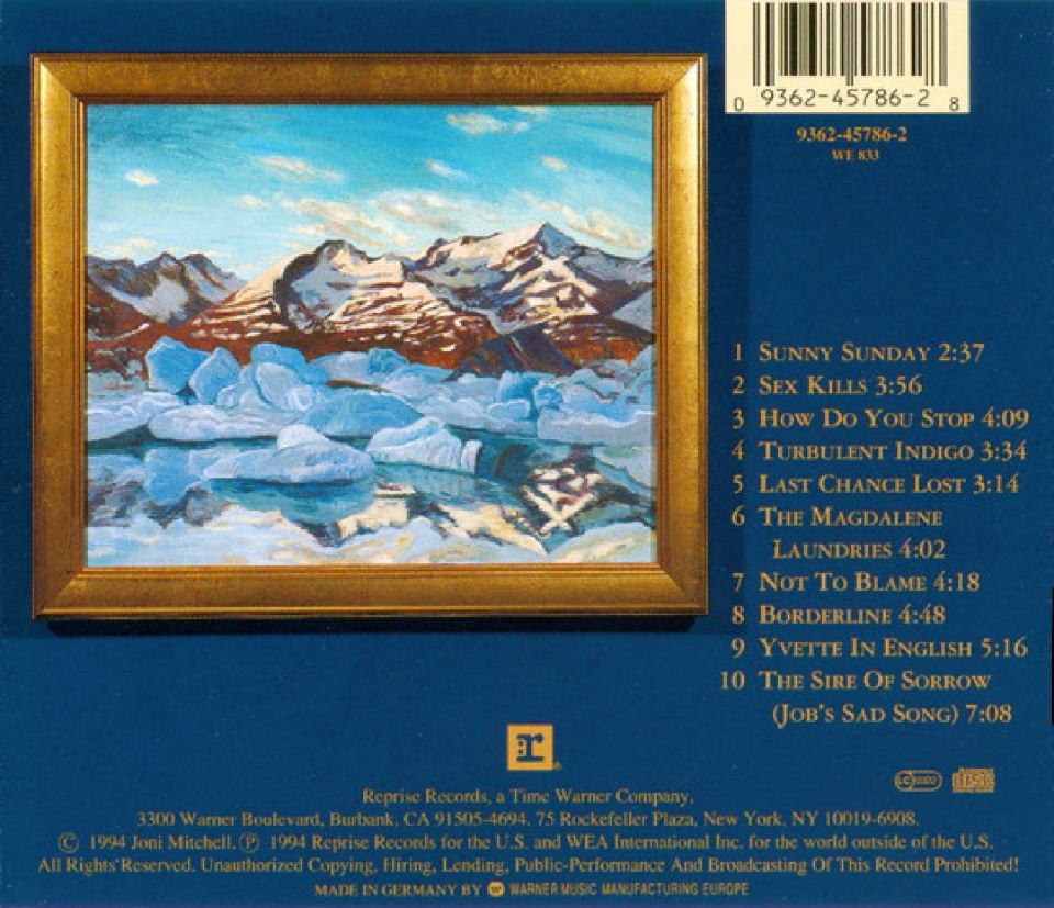 JONI MITCHELL - TURBULENT INDIGO (CD)(1994)