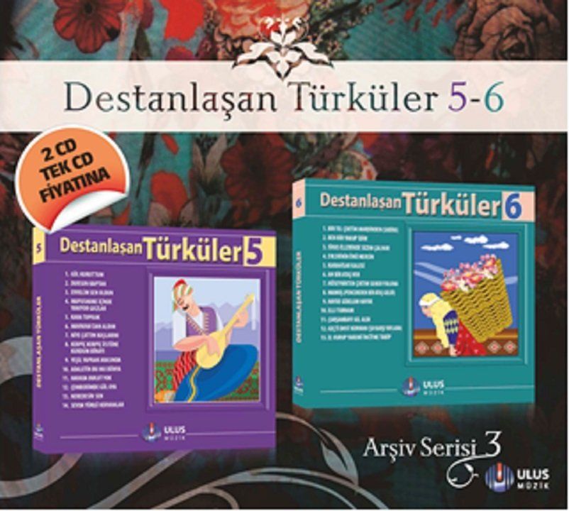 DESTANLAŞAN TÜRKÜLER ARŞİV 3 - ÇEŞİTLİ SANATÇILAR (2 CD)