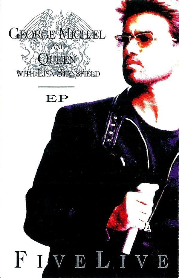 GEORGE MICHAEL AND QUEEN WITH LISA STANSFIELD - FIVE LIVE (EP) (MC)