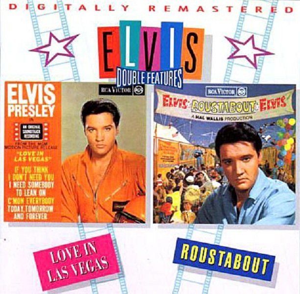 ELVIS PRESLEY - DOUBLE FEATURES LOVE IN LAS VEGAS & ROUSTABOUT
