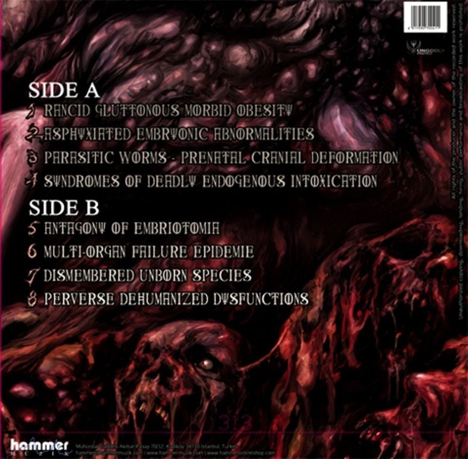 CENOTAPH - PERVERSE DEHUMANIZED DYSFUNCTIONS (LP)