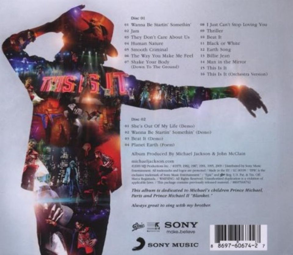 MICHAEL JACKSON - THIS IS IT