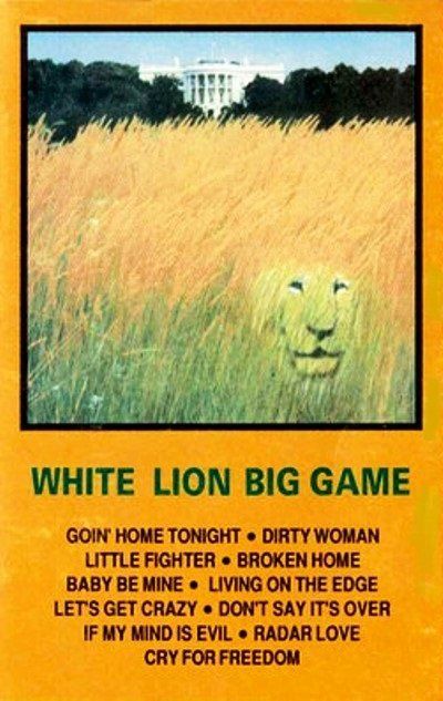 WHITE LION - BIG GAME (MC)