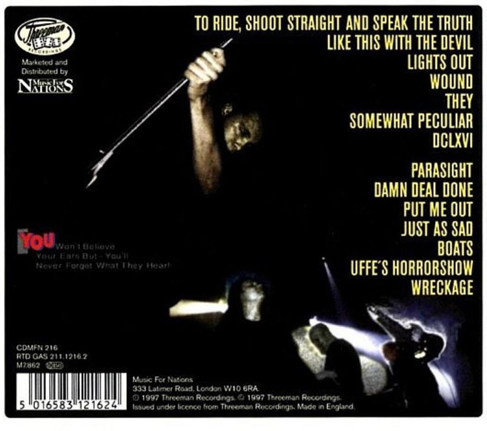 DCLXVI - TO RIDE SHOOT STRAIGHT AND SPEAK THE TRUTH