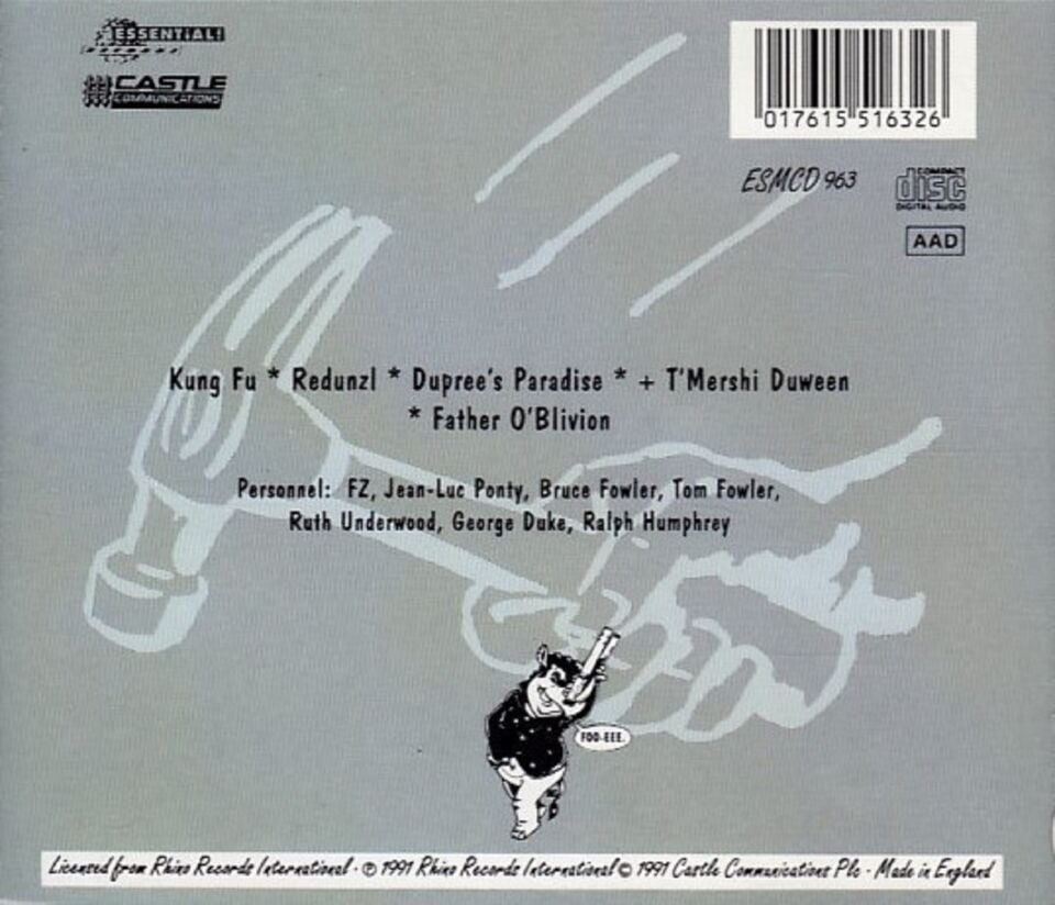 FRANK ZAPPA - MOTHERS PIQUANTIQUE STOCKHOLM 1973 (CD) (1991)