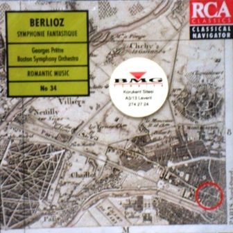 BERLIOZ - SYMPHONIE FANTASTIQUE GEORGES PRETRE BOSTON SYMPHONY ORCHESTRA