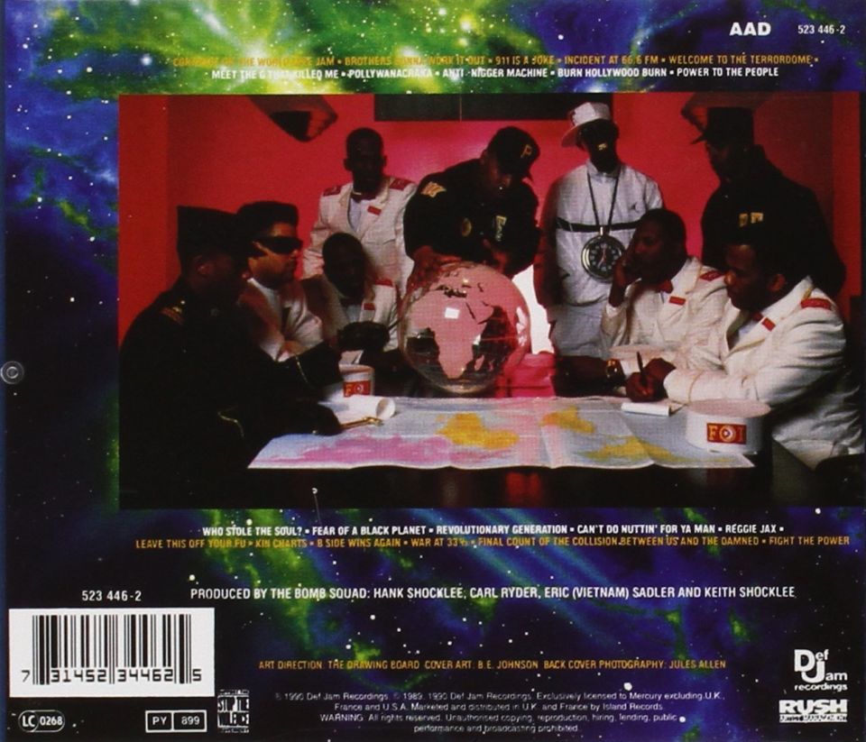 PUBLIC ENEMY - FEAR OF A BLACK PLANET