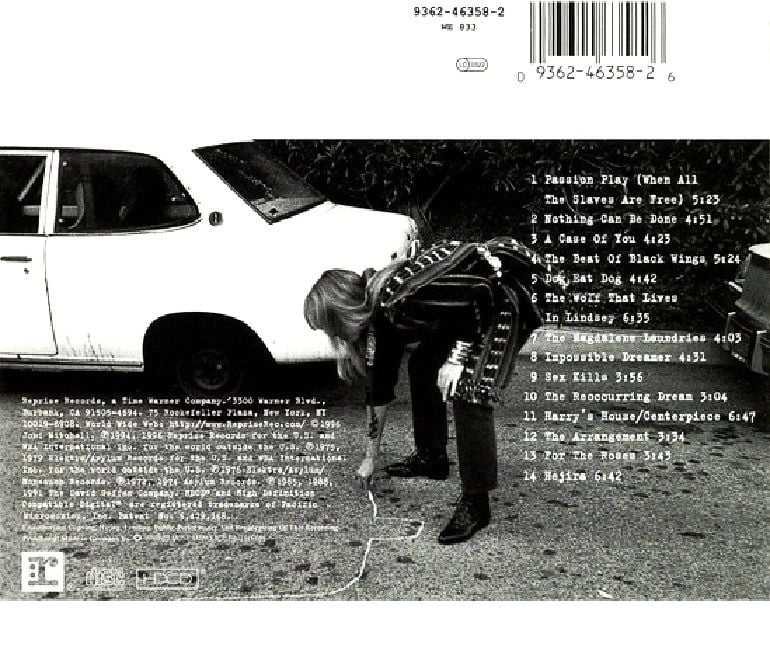 JONI MITCHELL - MISSES (CD)(1996)