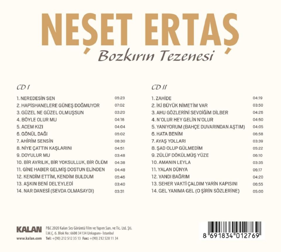 NEŞET ERTAŞ - BOZKIRIN TEZENESİ