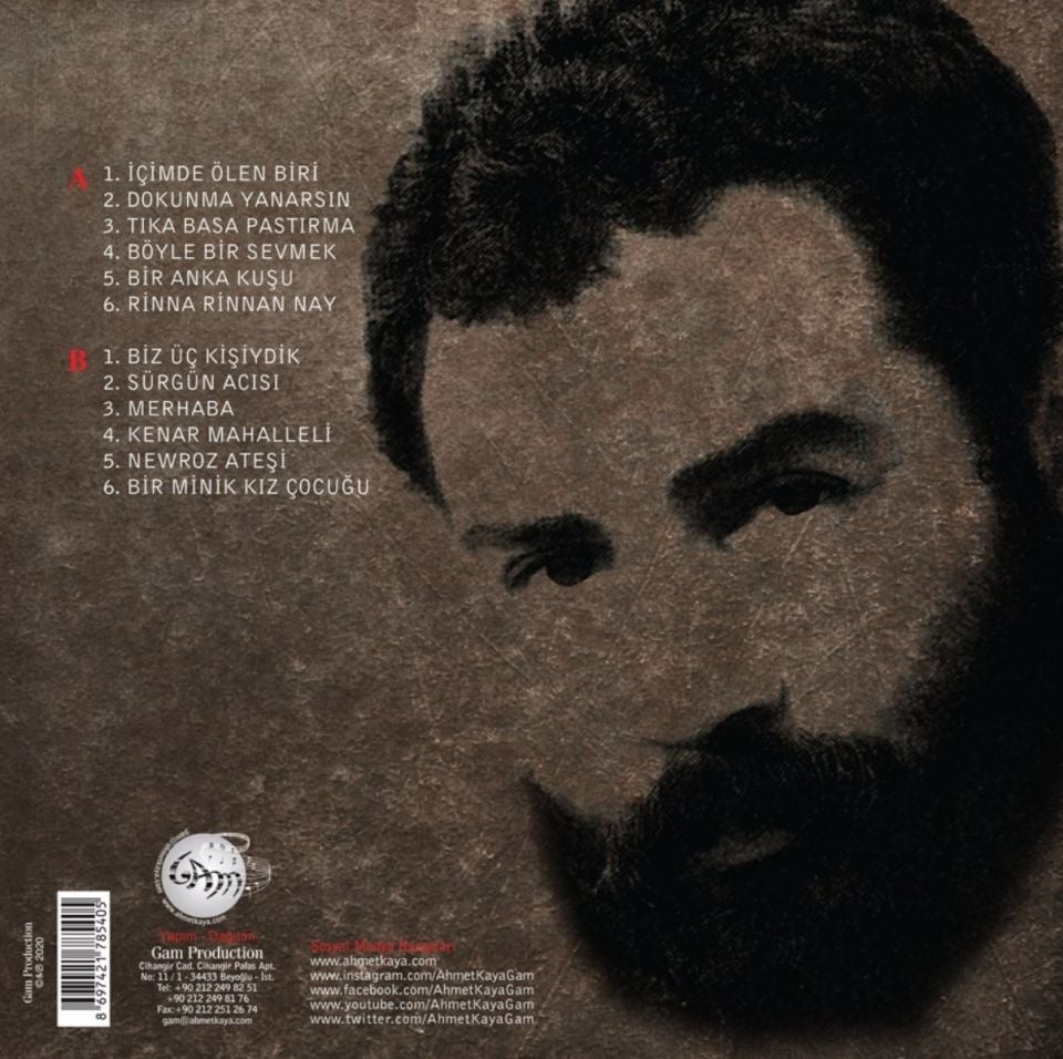 AHMET KAYA - DOKUNMA YANARSIN (LP)