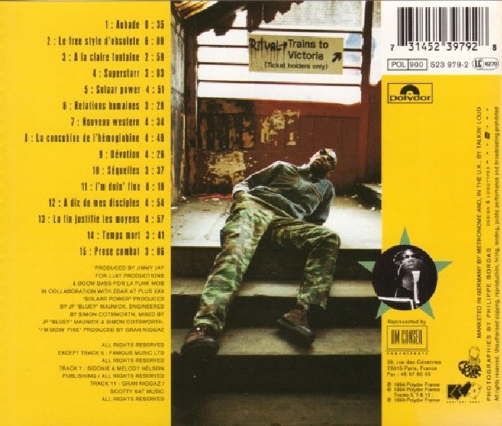 MC SOLAAR - PROSE COMBAT (CD) (1994)