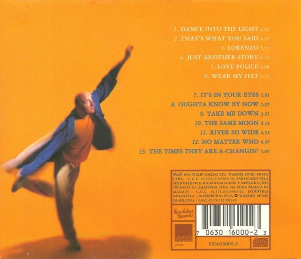 PHIL COLLINS - DANCE INTO THE LIGHT (CD)