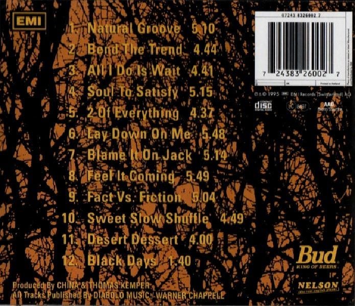 CHINA - NATURAL GROOVE (CD) (1995)