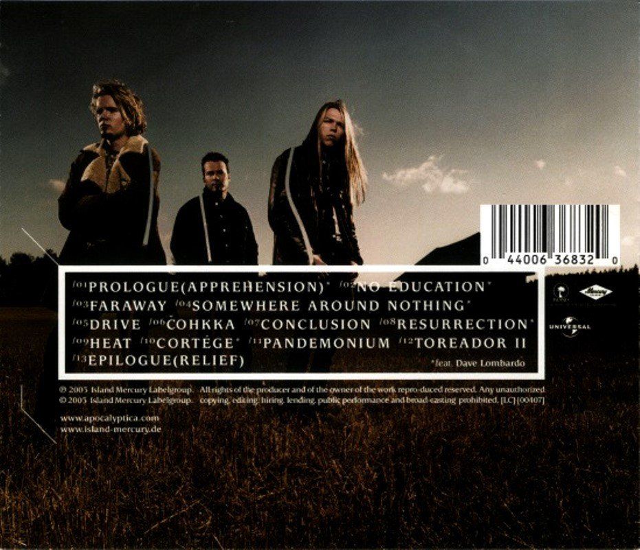 APOCALYPTICA - REFLECTIONS