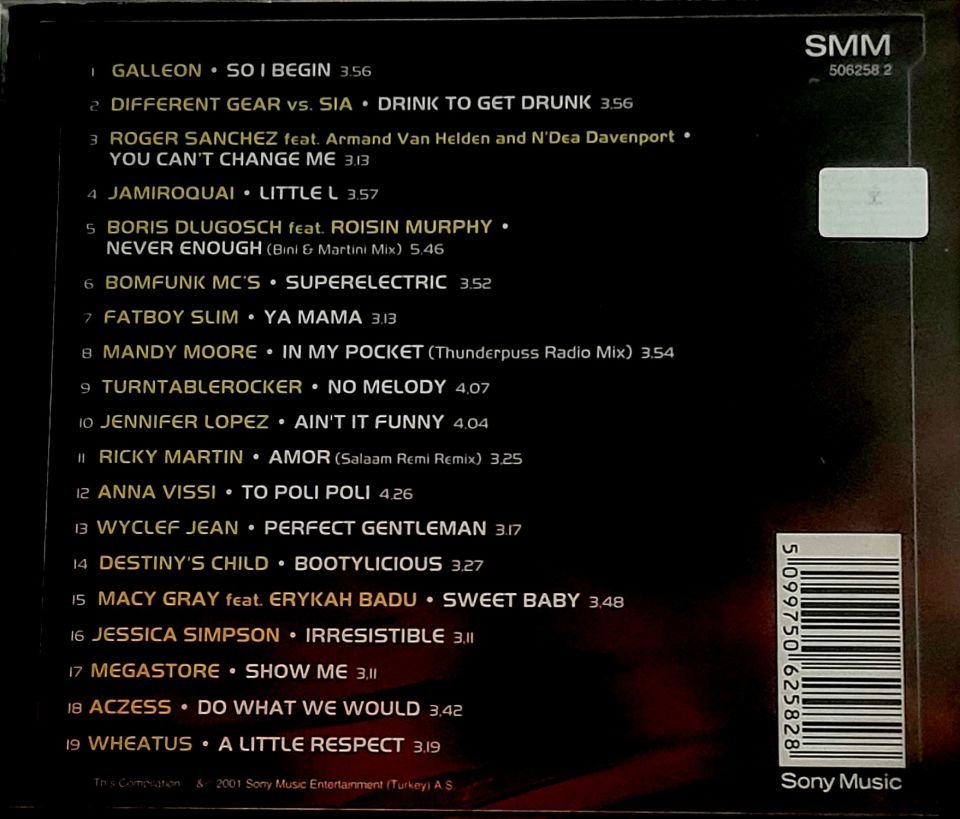 NUMBER ONE HITS VOL. 5 - VARIOUS (CD) (2001)