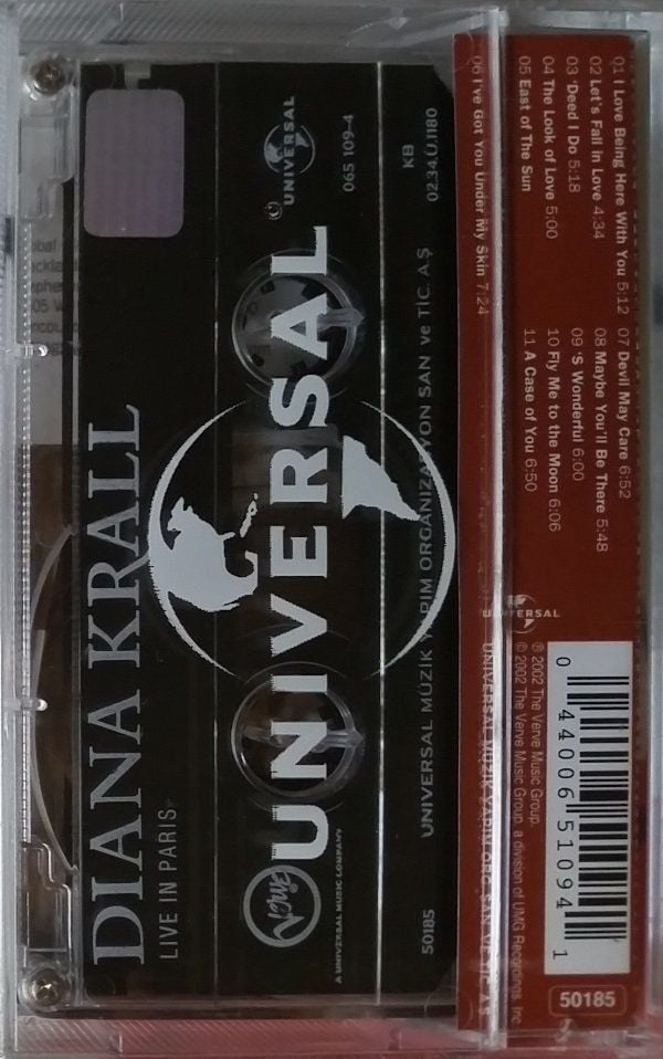 DIANA KRALL - LIVE IN PARIS (MC)