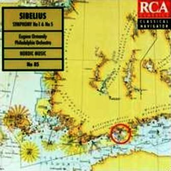 SIBELIUS - SYMPHONY NO.1 & NO 5 EUGENE ORMANDY
