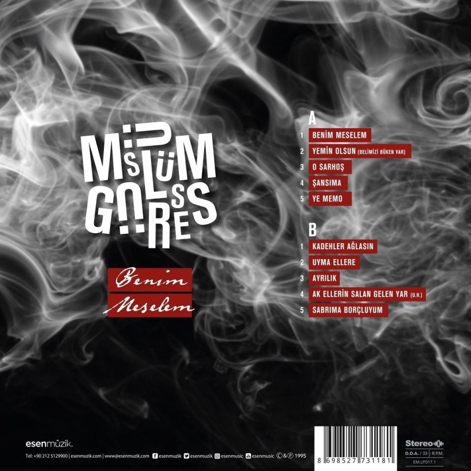 MÜSLÜM GÜRSES - BENİM MESELEM (LP)