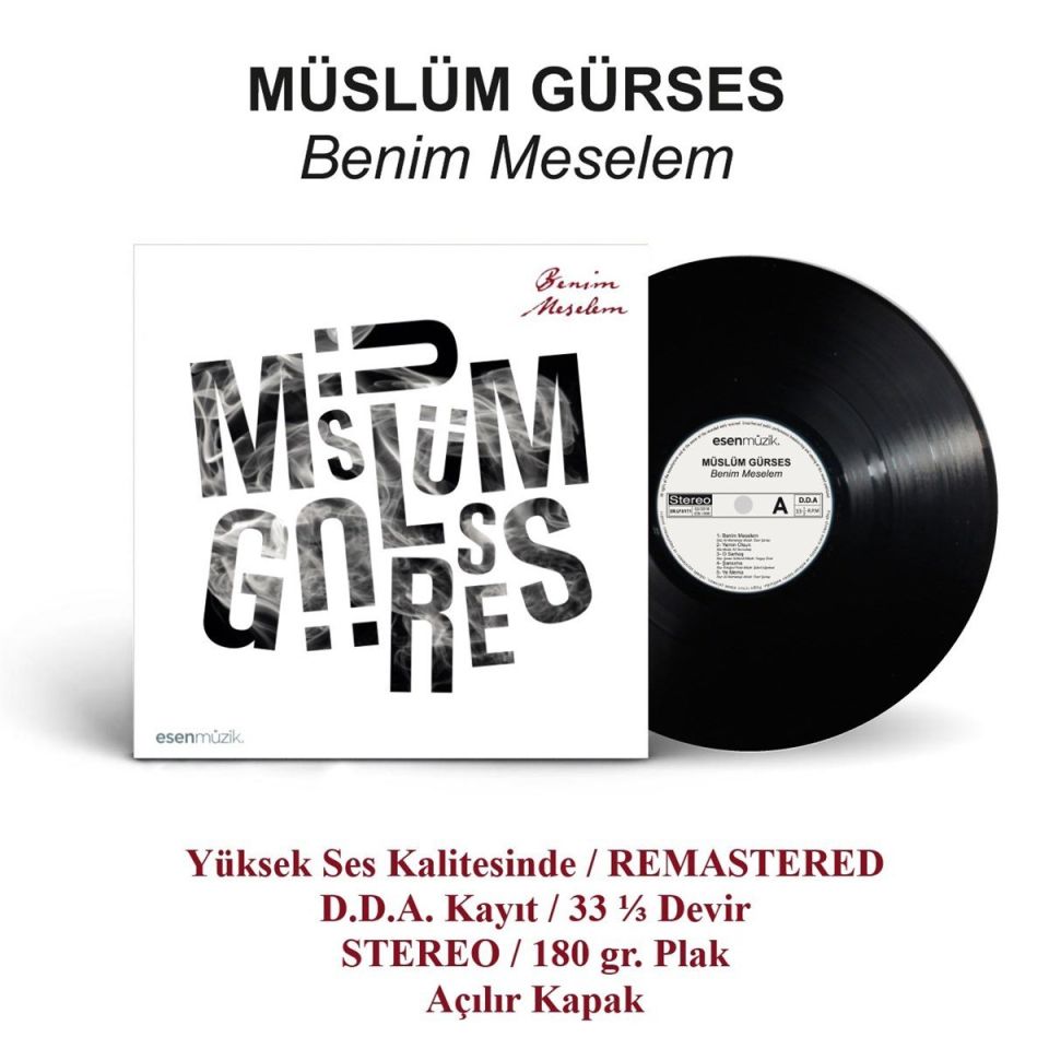 MÜSLÜM GÜRSES - BENİM MESELEM (LP)