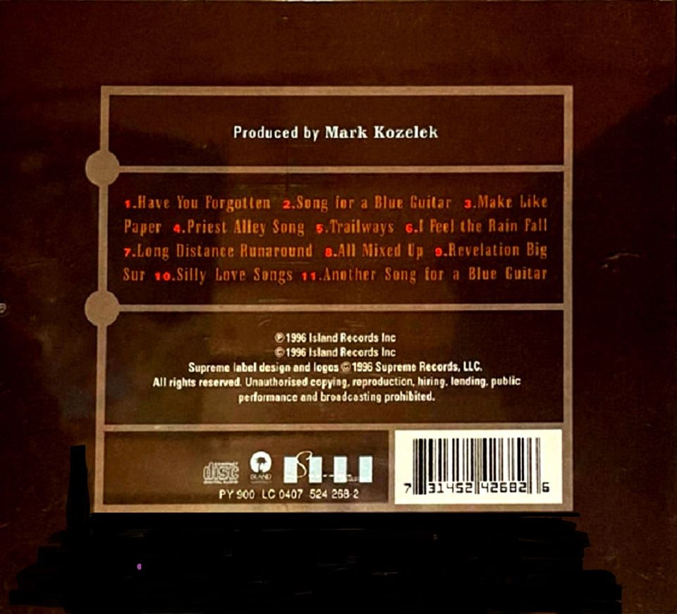 RED HOUSE PAINTERS - SONGS FOR A BLUE GUITAR (CD)(1996)