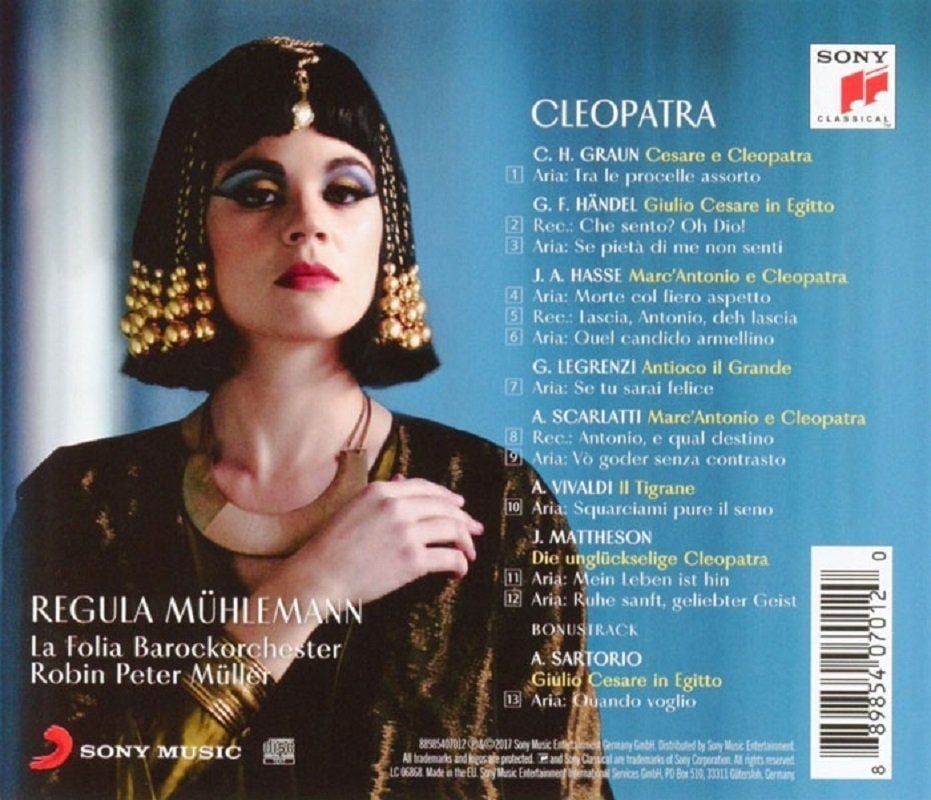 REGULA MÜHLEMANN - CLEOPATRA / BAROQUE ARIAS