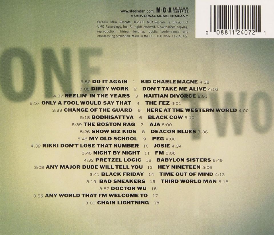 SHOWBIZ KIDS - THE STEELY DAN STORY (2 CD) (2000)