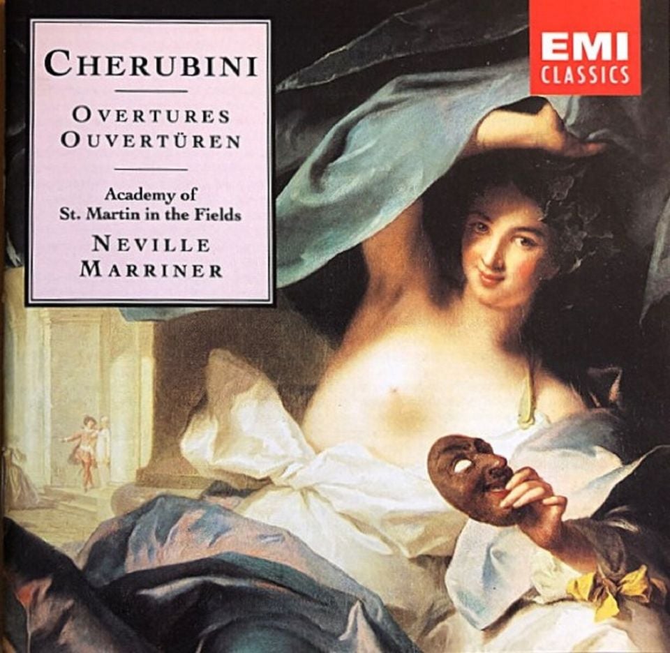 CHERUBINI - OVERTURES ACEDEMY OF ST. MARTIN IN THE FIELDS NEVILLE MARRINER (CD) (1992)