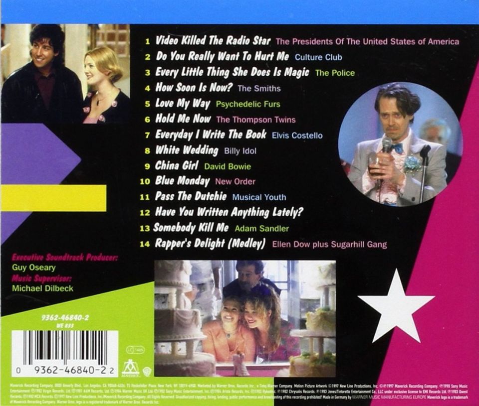 THE WEDDING SINGER - SOUNDTRACK (CD)