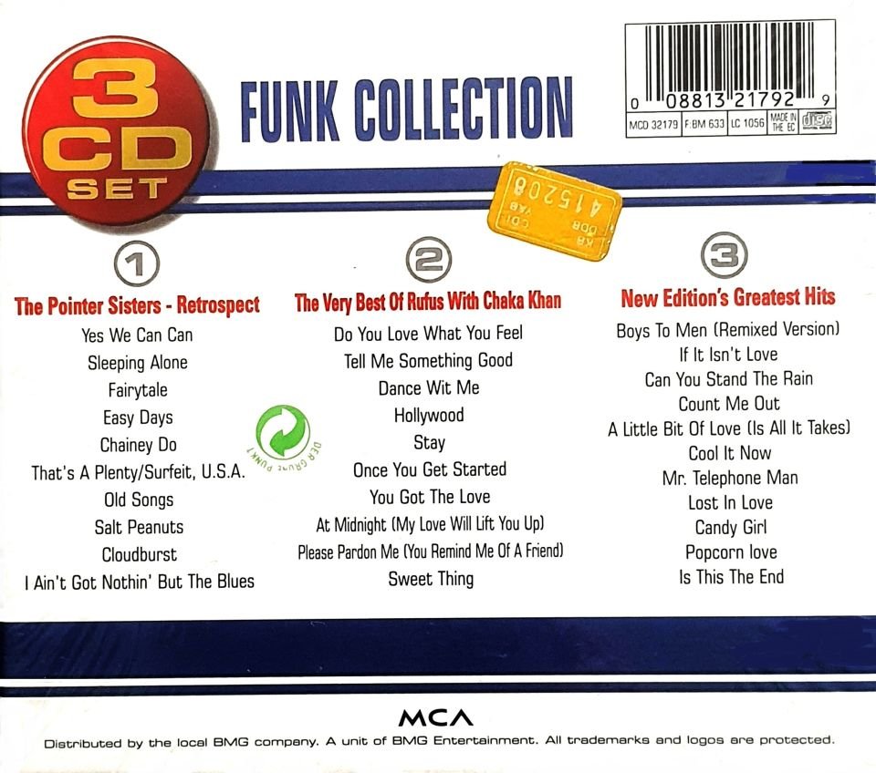 FUNK COLLECTION - VARIOUS (3 CD) (1999)