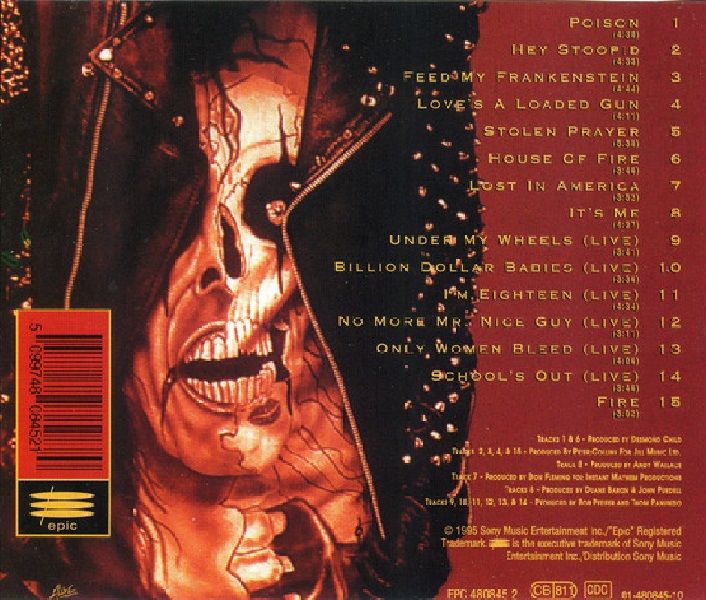 ALICE COOPER - CLASSICS (CD) (1995)