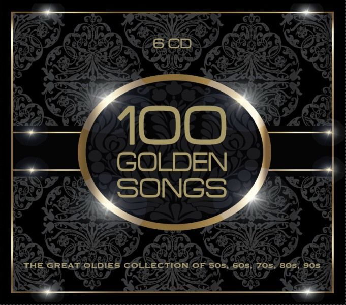 100 GOLDEN SONGS - VARIOUS-KARIŞIK(THE GREAT OLDIES COLLECTION OF 50s, 60s, 70s, 80s, 90s)