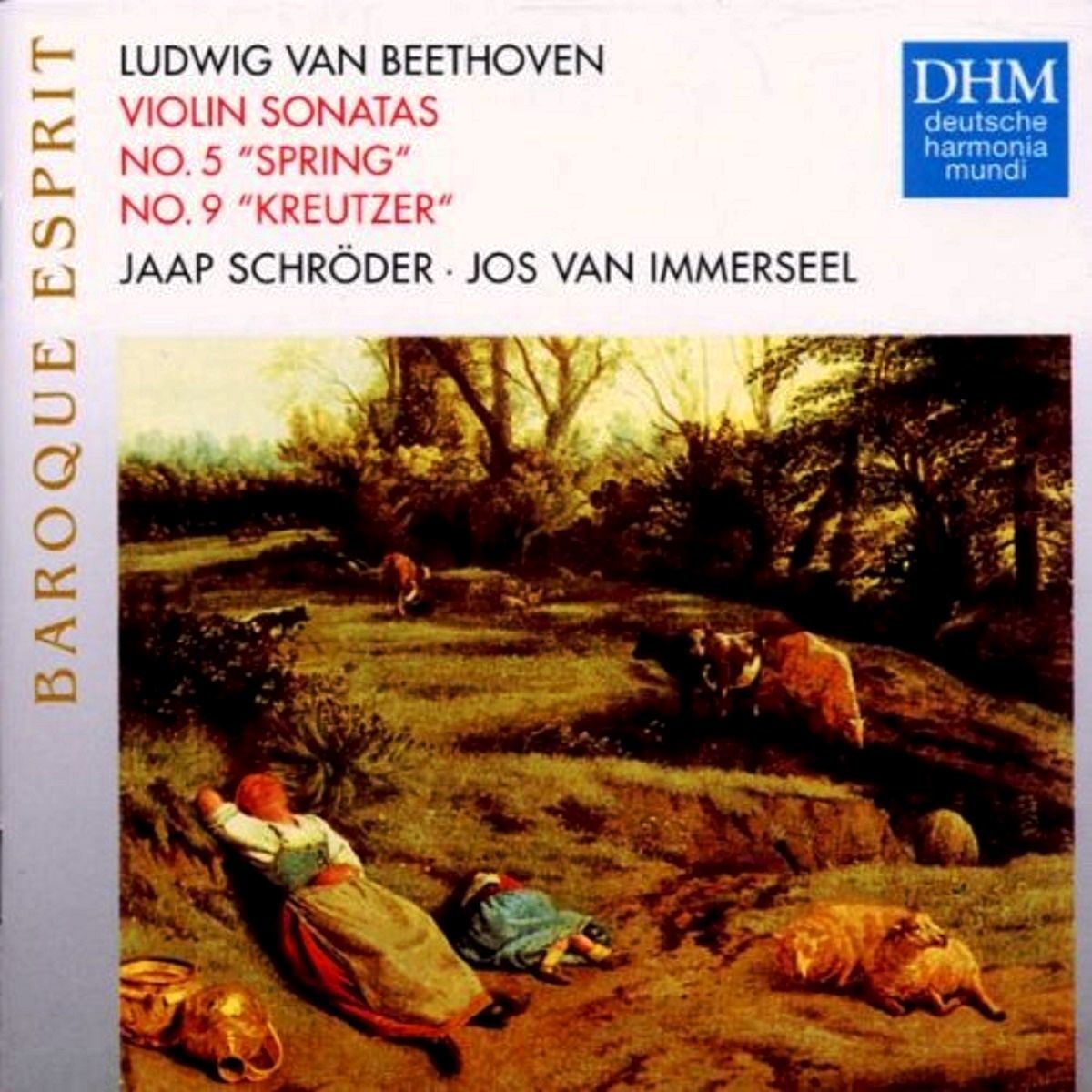 BEETHOVEN LUDWIG VAN - VIOLINSONATEN NR. 5 & 9 SCHRÖDER IMMERSEEL (CD) (1995)