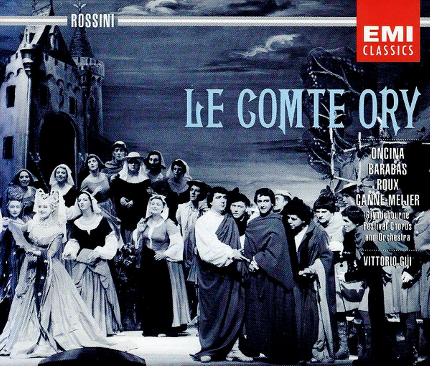 ROSSINI - LE COMTE ORY ONCINA, BARABAS, ROUX, CANNE-MIJER,GLYNDEBOURNE FEST. ORCHESTRA AND CHORUS VITTORIO GUI