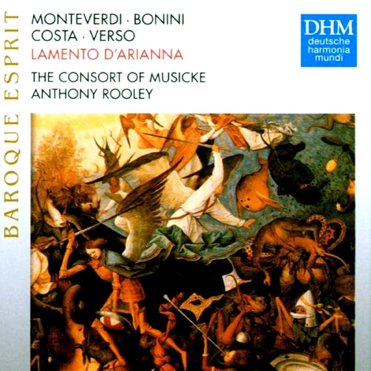 MONTEVERDI, BONINI, COSTA, VERSO - LAMENTO D'ARIANNA (CD) (1995)