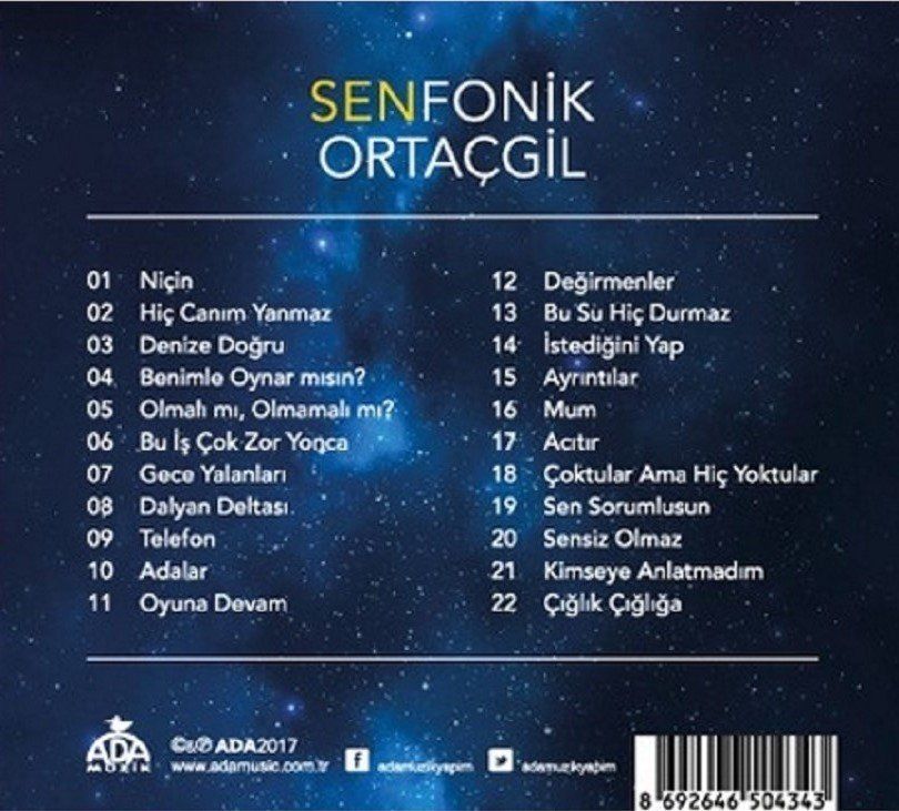 BÜLENT ORTAÇGİL - SENFONİK ORTAÇGİL (2 CD)