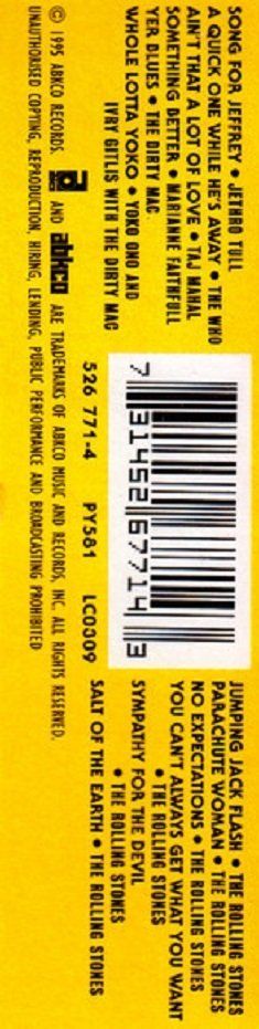 THE ROLLING STONES - ROCK AND ROLL CIRCUS (MC)
