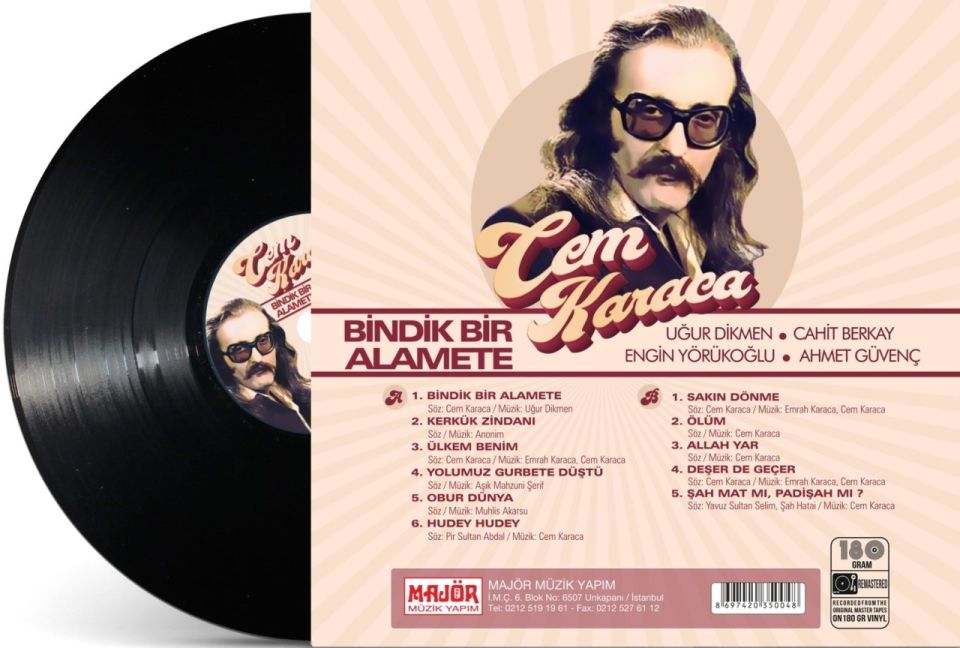 CEM KARACA - BİNDİK BİR ALAMETE (LP)