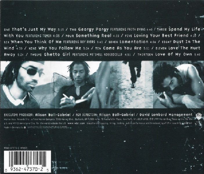 ERIC BENET - A DAY IN THE LIFE (CD) (1999)