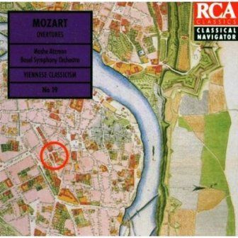MOZART WOLFGANG AMADEUS - OVERTURES BASEL SYMPHONY ORCHESTRA MOSHE ALTZMAN