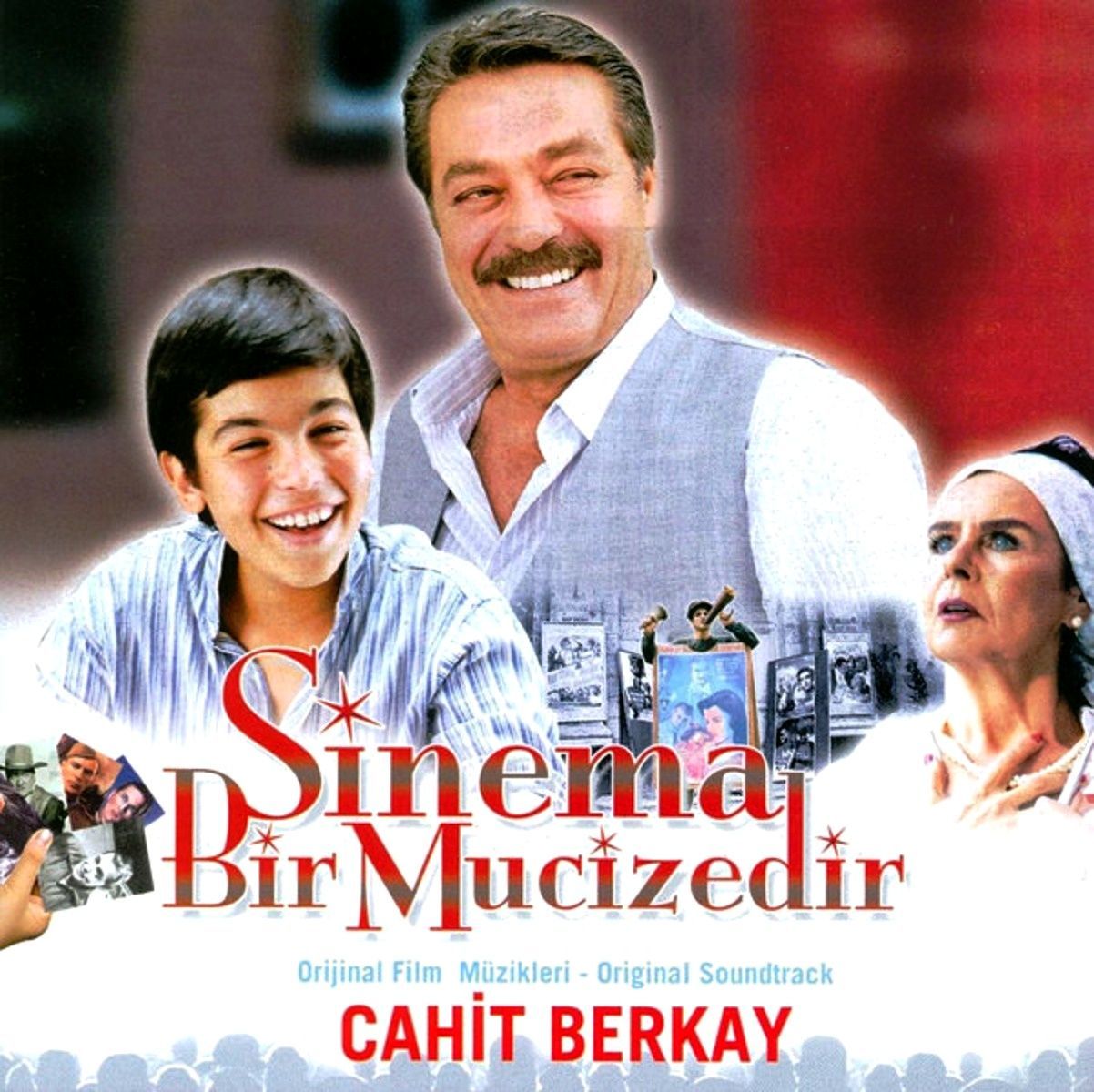 CAHİT BERKAY - SİNEMA BİR MUCİZEDİR (ORİJİNAL FİLM MÜZİKLERİ) (CD)