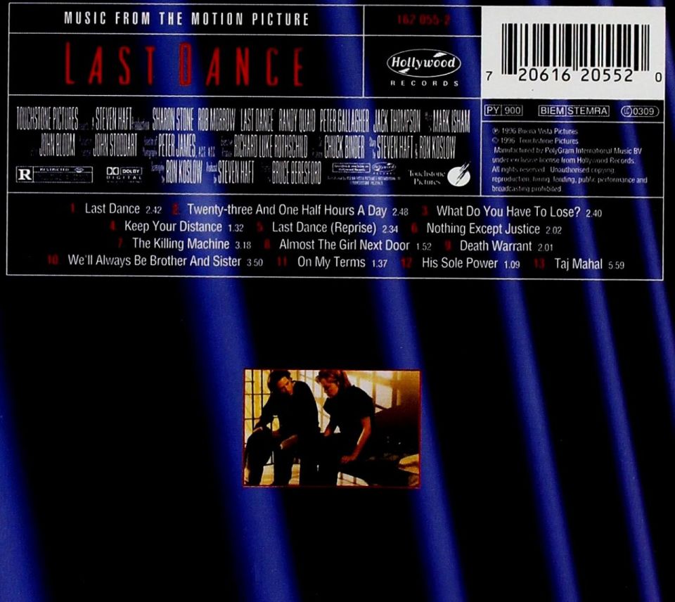 LAST DANCE - SOUNDTRACK (CD)