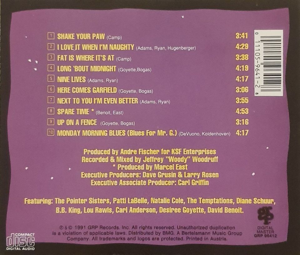 GARFIELD 'AM I COOL OR WHAT' - VARIOUS (CD)