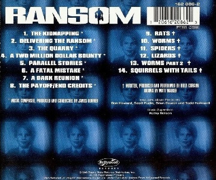 RANSOM - SOUNDTRACK (CD) (1996)