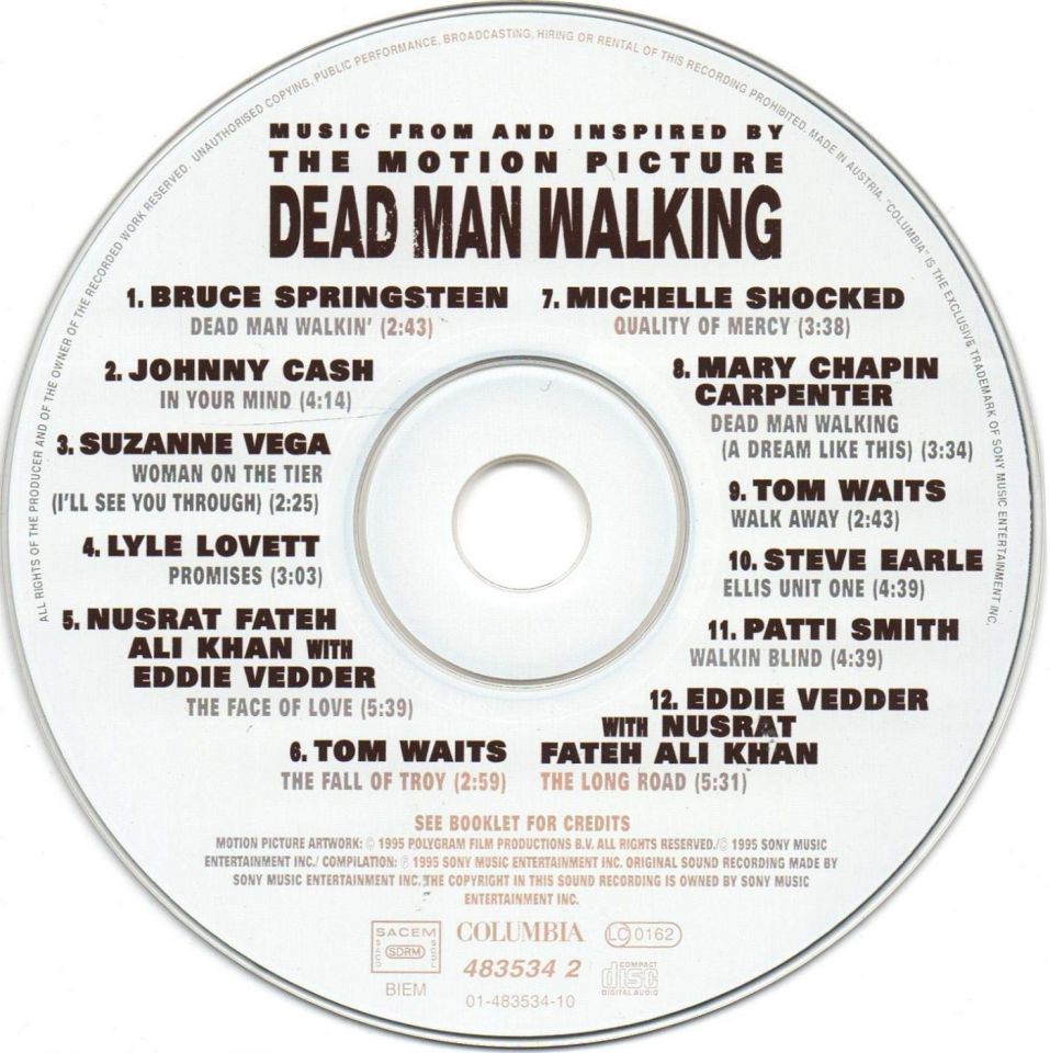 DEAD MAN WALKING - SOUNDTRACK (CD) (1995)