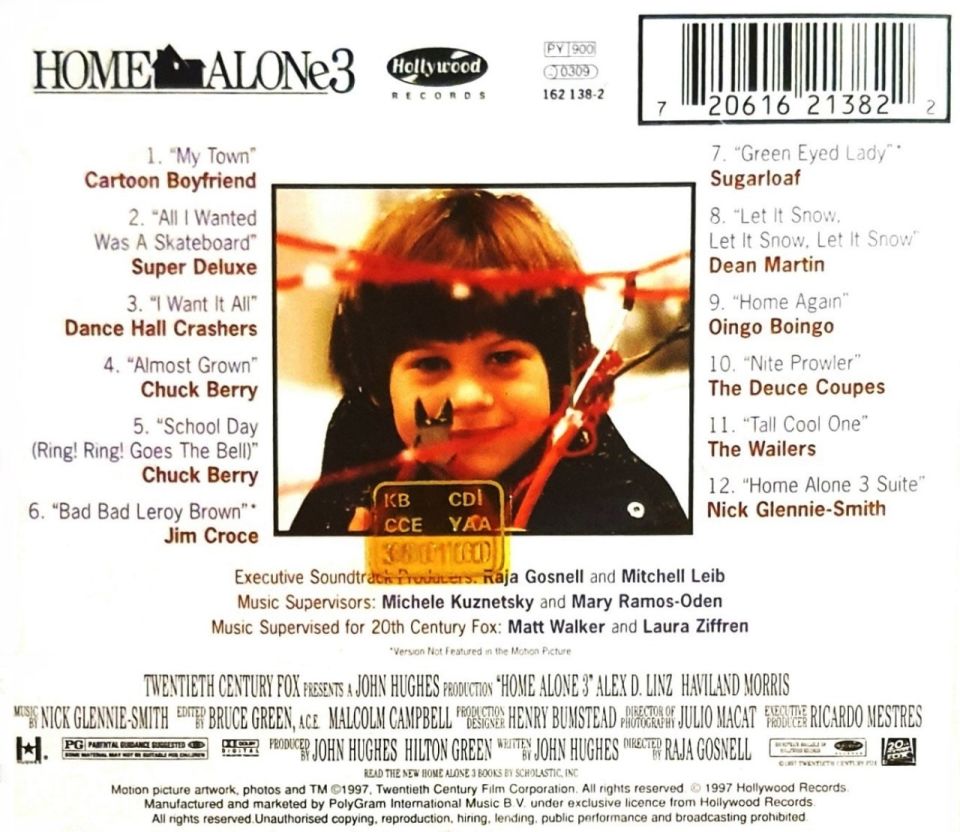 SOUNDTRACK - HOME ALONE 3 (CD)