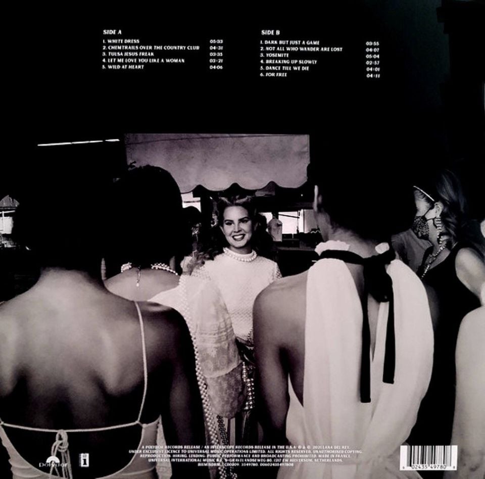 LANA DEL REY - CHEMTRAILS OVER THE COUNTRY CLUB (LP)