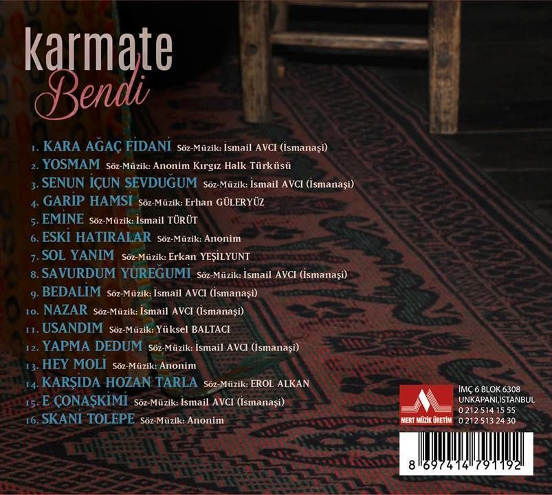 KARMATE - BENDİ